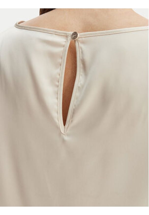Rinascimento Bluzka CFC0127880003 Beżowy Regular Fit. Kolor: beżowy. Materiał: syntetyk