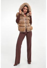 Suprema - Kamizelka damska futrzana z lisa dwustronna SUPREMA. Materiał: futro #4