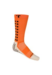 TRUSOX - Skarpety piłkarskie TRUsox Mid-Calf Cushion. Kolor: pomarańczowy