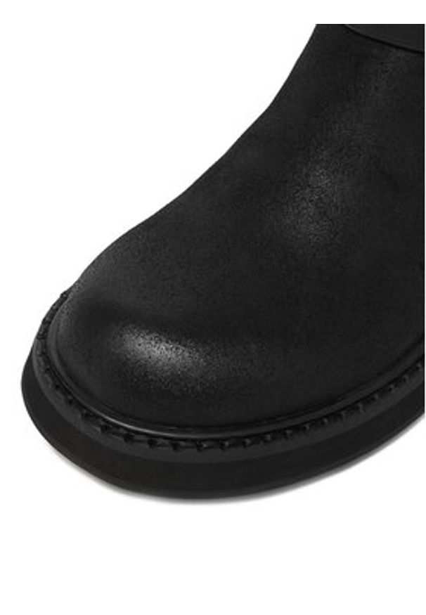 G-Star RAW - G-Star Raw Botki EO-RUZGAR-2521-82 Czarny. Kolor: czarny. Materiał: nubuk, skóra