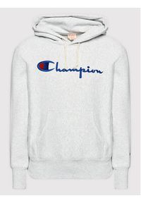 Champion Bluza Script Logo 216499 Szary Regular Fit. Kolor: szary. Materiał: bawełna #5