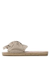 Manebi Espadryle Oragnic Hemp Sandals With Knnot O 7.1 JK Beżowy. Kolor: beżowy. Materiał: materiał