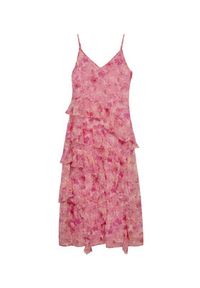 Vero Moda Sukienka wieczorowa Smilla 10346307 Różowy Regular Fit. Kolor: różowy. Materiał: syntetyk. Styl: wizytowy #4