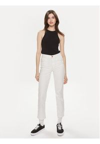 Wrangler Jeansy 112351027 Biały Straight Fit. Kolor: biały #3