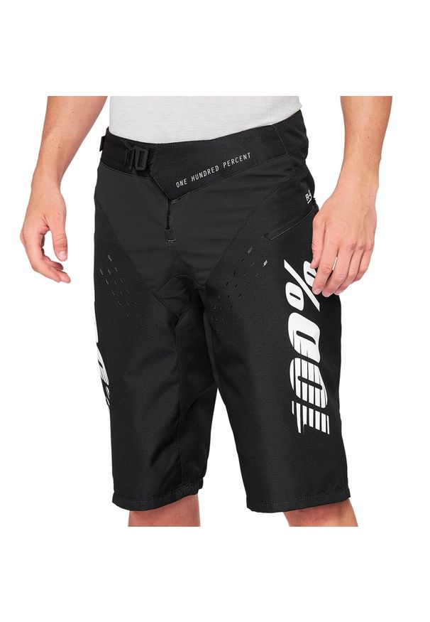 Krótki 100% R-Core Sp21. Kolor: czarny. Długość: krótkie. Sport: kolarstwo
