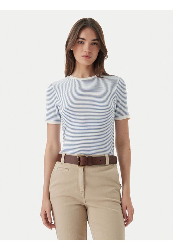 only - ONLY T-Shirt Tine 15315406 Niebieski Regular Fit. Kolor: niebieski. Materiał: wiskoza