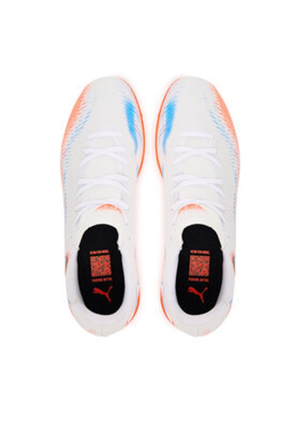 Puma Buty do piłki nożnej Future 8 Play Tt 108605 01 Biały. Kolor: biały. Materiał: materiał