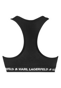 Karl Lagerfeld - KARL LAGERFELD Biustonosz top A1W47007 Czarny. Kolor: czarny. Materiał: lyocell