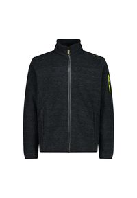 Bluza męska turystyczna CMP 38H2237. Kolor: czarny. Materiał: polar. Sport: turystyka piesza #1