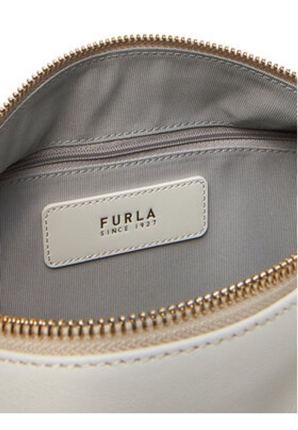 Furla Torebka Nuvola WB01656 BX2045 1704S Écru. Kolor: kremowy. Materiał: skórzane