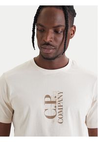 C.P. Company T-Shirt 20CMTS084A005100W Żółty Regular Fit. Kolor: żółty. Materiał: bawełna #4