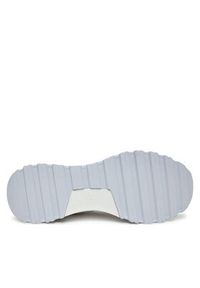 Calvin Klein Sneakersy Runner Lace Up Mesh Mix HW0HW02487 Biały. Kolor: biały. Materiał: skóra #6