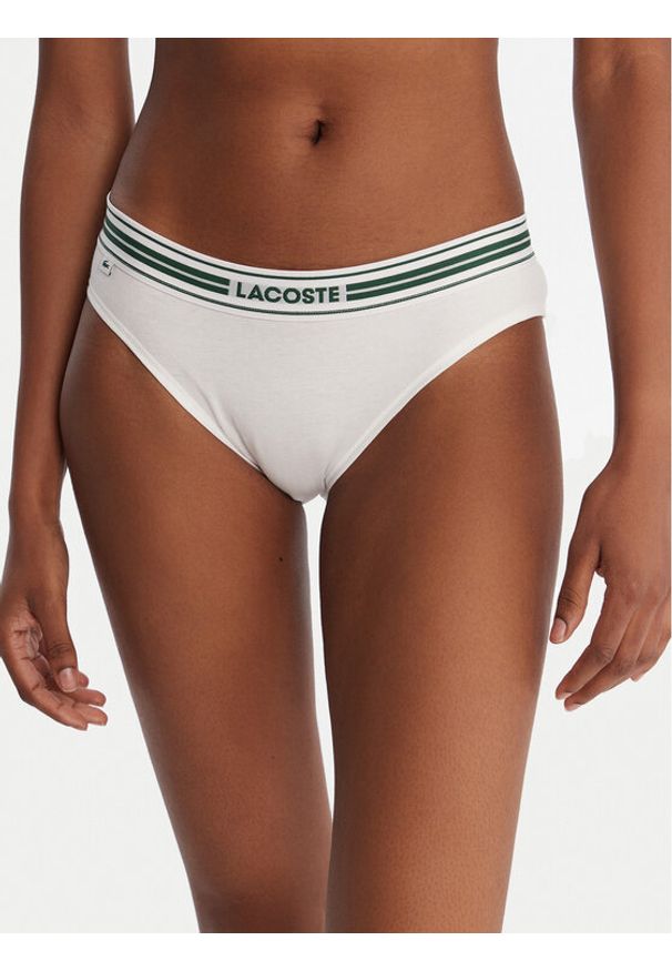 Lacoste Figi klasyczne 8F1333 Biały. Kolor: biały. Materiał: bawełna