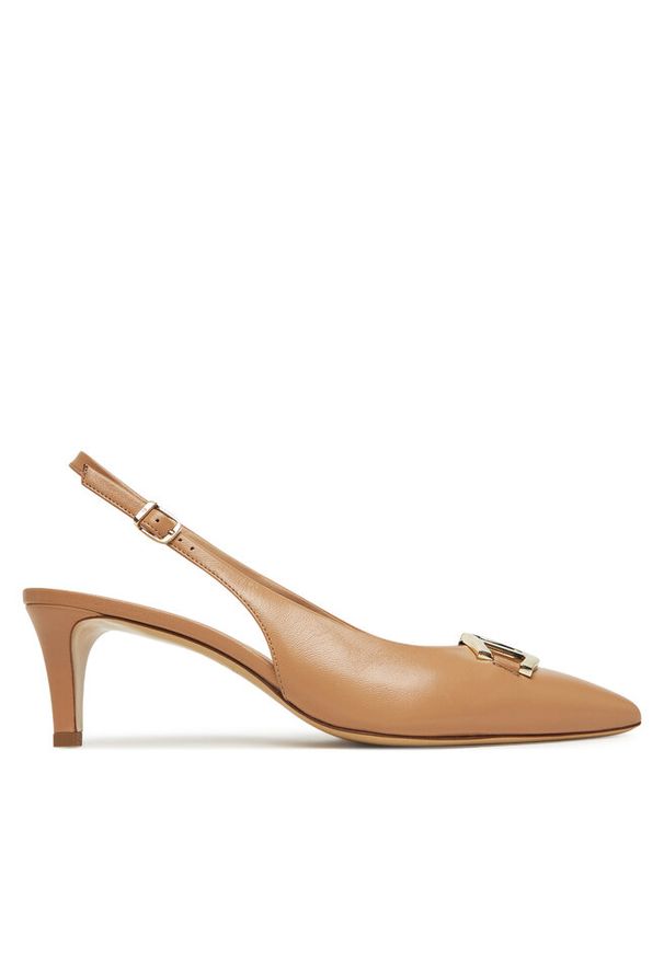 Czółenka Aigner. Kolor: brązowy