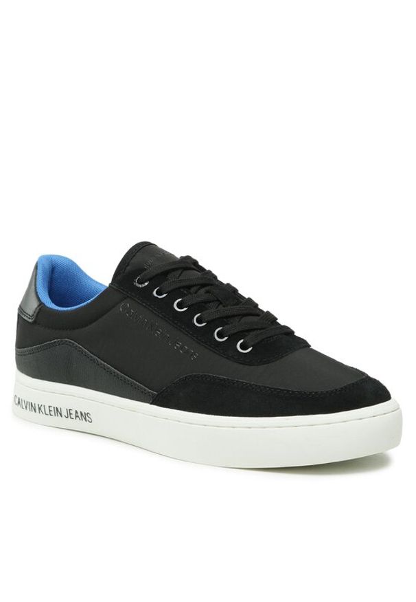 Calvin Klein Jeans Sneakersy Classic Cupsole Su Softny YM0YM00669 Czarny. Kolor: czarny. Materiał: materiał