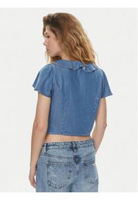 Levi's® Bluzka Mylene A7623-0003 Niebieski Slim Fit. Kolor: niebieski. Materiał: lyocell #6