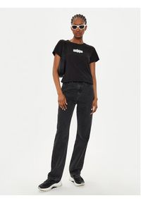 Calvin Klein Jeans T-Shirt Faded Monologo J20J223625 Czarny Slim Fit. Kolor: czarny. Materiał: bawełna #4