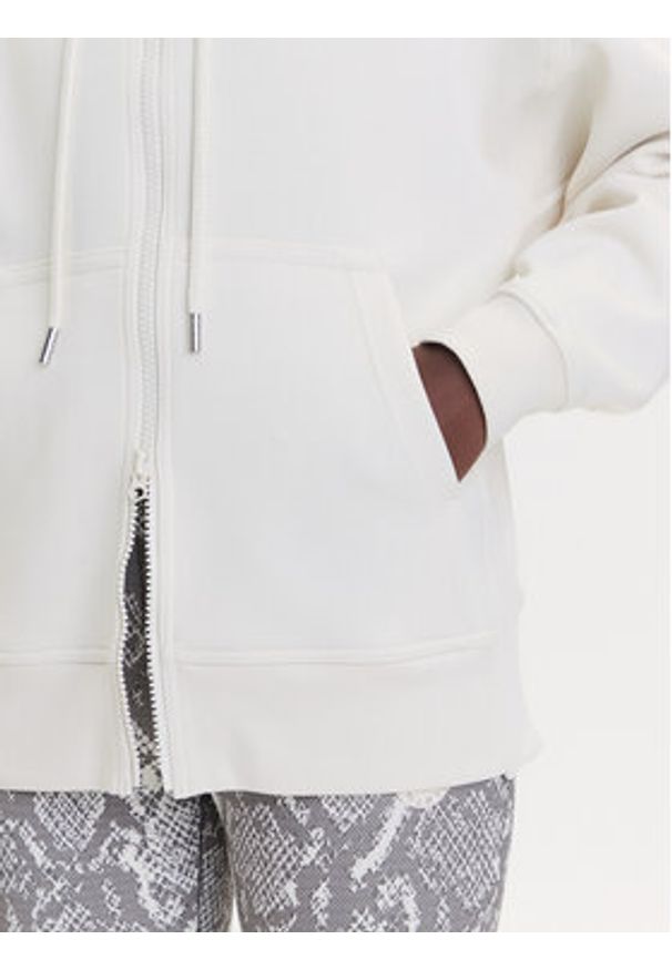 Adidas by Stella McCartney - adidas by Stella McCartney Bluza JX6769 Beżowy Loose Fit. Kolor: beżowy. Materiał: syntetyk, bawełna