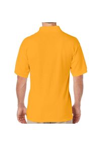 GILDAN - Koszulka Polo Dla Dorosłych Unisex DryBlend. Typ kołnierza: polo. Kolor: żółty