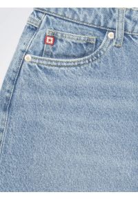 Big-Star - Szorty damskie jeansowe niebieskie Authentic Girl 393. Stan: podwyższony. Kolor: niebieski. Materiał: jeans. Sezon: lato. Styl: klasyczny #2