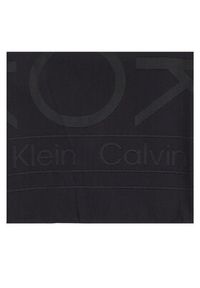 Calvin Klein Chusta Burnout Large Monogram K60K612977 Czarny. Kolor: czarny. Materiał: poliester, materiał #3