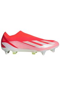 Adidas - Buty piłkarskie adidas X Crazyfast Elite Ll Sg M IF0661 czerwone. Kolor: czerwony. Szerokość cholewki: normalna. Sport: piłka nożna #4