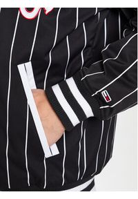 Tommy Jeans Kurtka bomber Pinstripe DM0DM15917 Czarny Relaxed Fit. Kolor: czarny. Materiał: syntetyk #6