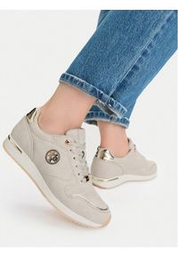 MEXX Sneakersy CEO-MI001013251W Beżowy. Kolor: beżowy. Materiał: materiał #1