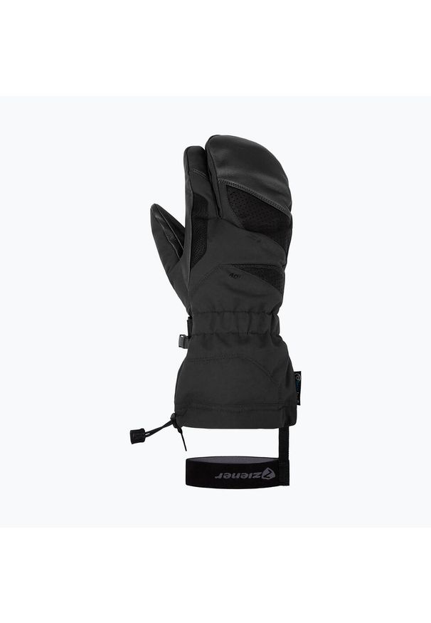 Ziener - Rękawice narciarskie męskie ZIENER Gaikuso Aquashield AW Lobster. Kolor: czarny. Sezon: zima. Sport: narciarstwo
