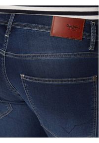 Pepe Jeans Szorty jeansowe Slim Gymdigo Short PM801075DP4 Niebieski Slim Fit. Kolor: niebieski. Materiał: bawełna #5