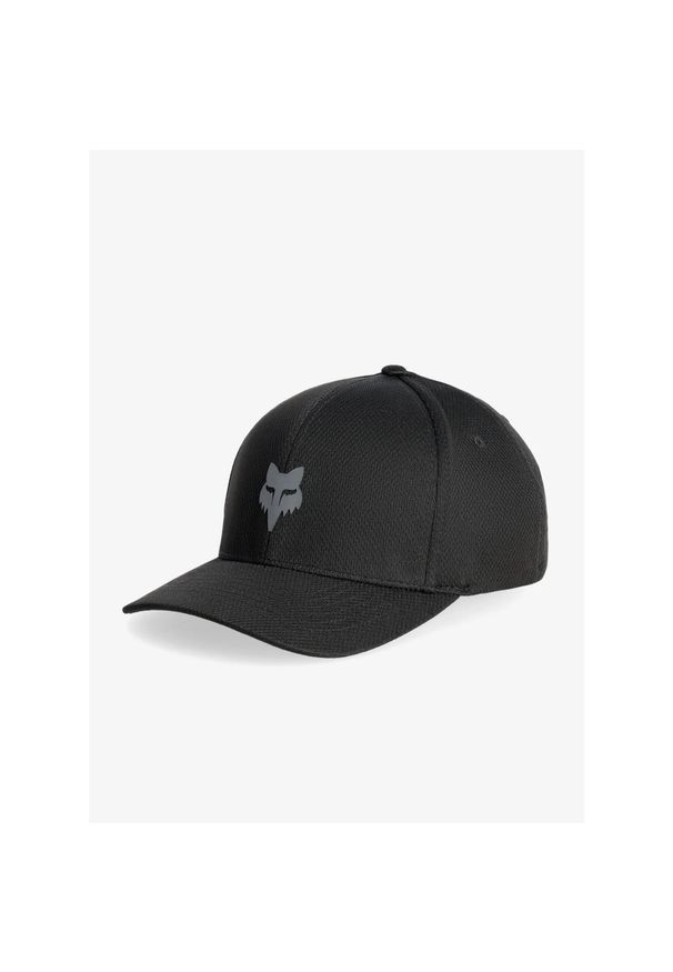 FOX - Czapka z daszkiem Fox Head Tech Flexfit Hat. Kolor: czarny