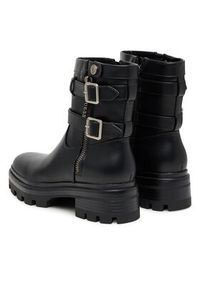 Guess Botki FLFLYN ELE10 Czarny. Kolor: czarny. Materiał: skóra #2
