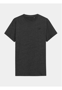4f - 4F T-Shirt 4FAW23TTSHM0876 Szary Regular Fit. Kolor: szary. Materiał: bawełna #5