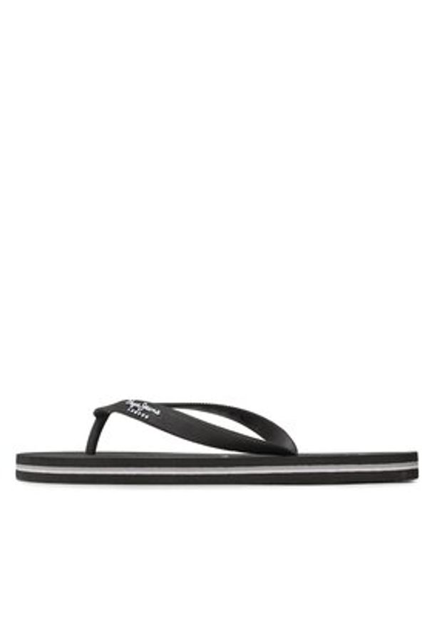 Pepe Jeans Japonki Bay Beach Basic M PMS70128 Czarny. Kolor: czarny