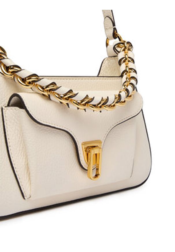 Coccinelle Torebka TFK Coccinelle Beat Generatio E1 TFK 12 02 01 Écru. Materiał: skórzane