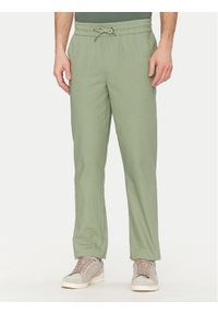 Blend Spodnie materiałowe 20718408 Zielony Regular Fit. Kolor: zielony. Materiał: bawełna