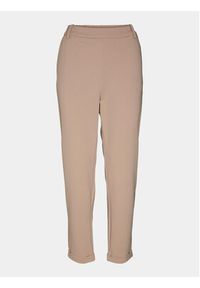 Vero Moda Chinosy Sara 10299871 Beżowy Straight Fit. Kolor: beżowy. Materiał: syntetyk #6