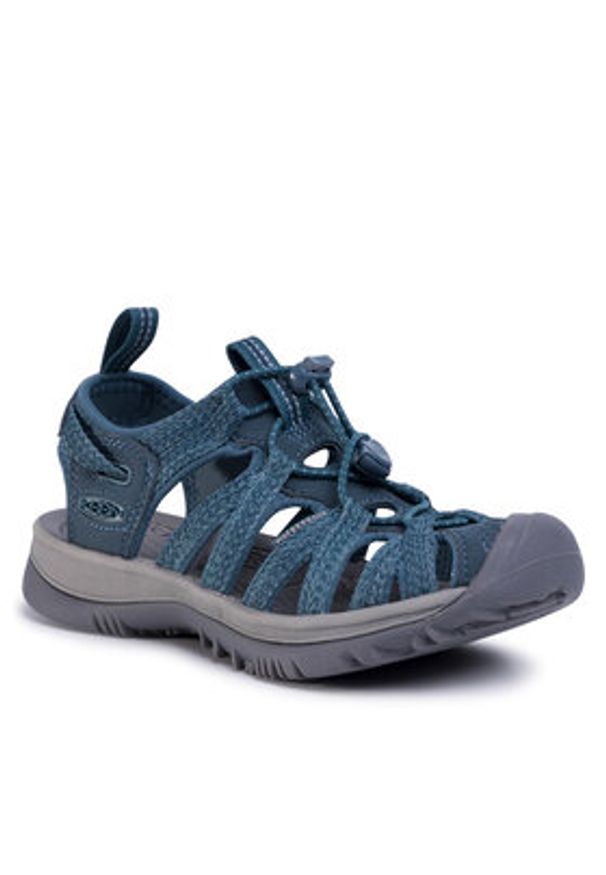 keen - Keen Sandały Whisper 1022809 Niebieski. Kolor: niebieski. Materiał: materiał