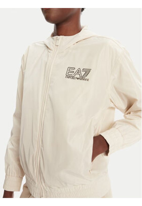 EA7 Emporio Armani Wiatrówka 7W000113 AF12454 U1079 Beżowy Relaxed Fit. Kolor: beżowy. Materiał: syntetyk