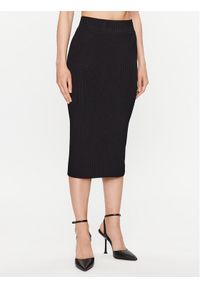 Vero Moda Spódnica ołówkowa 10297682 Czarny Slim Fit. Kolor: czarny. Materiał: wiskoza