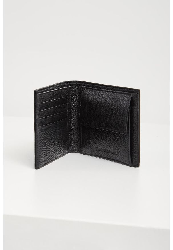 Emporio Armani - Portfel+Etui męskie skórzane EMPORIO ARMANI. Materiał: skóra