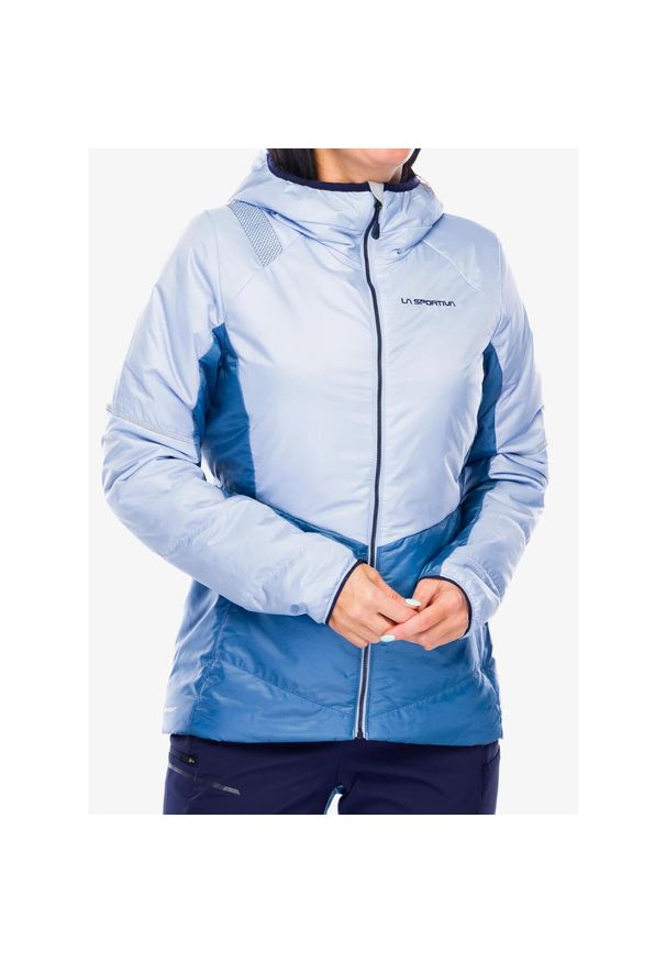 LA SPORTIVA - Kurtka ocieplana damska La Sportiva Mythic Primaloft Jkt. Kolor: niebieski. Technologia: Primaloft. Sezon: zima. Sport: narciarstwo