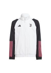 Adidas - Bluza Juventus Tiro 23 Presentation Kids. Kolor: biały. Materiał: materiał