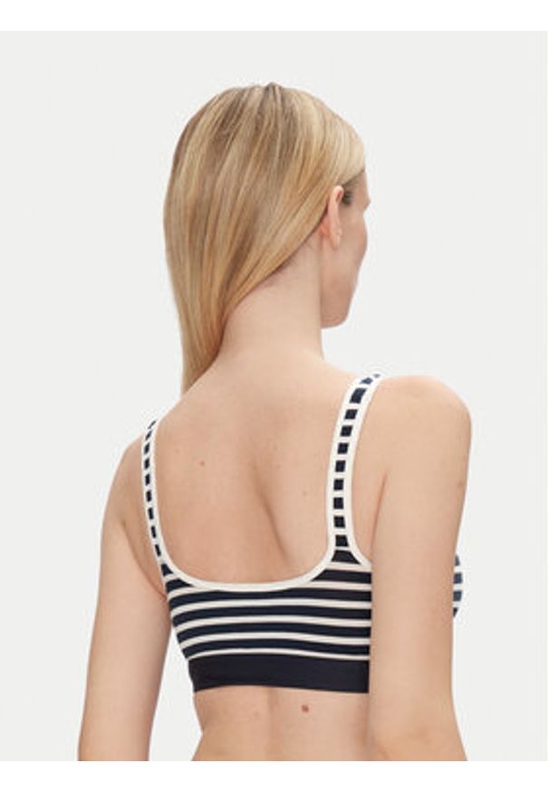 TOMMY HILFIGER - Tommy Hilfiger Biustonosz top UW0UW05205 Granatowy. Kolor: niebieski. Materiał: bawełna