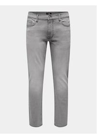 Only & Sons Jeansy Loom 22027617 Szary Slim Fit. Kolor: szary #7