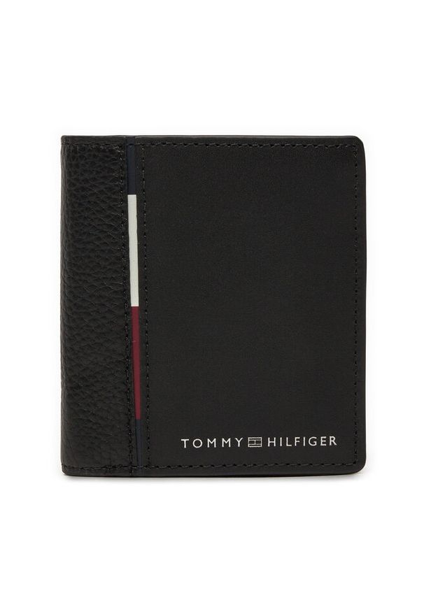 TOMMY HILFIGER - Portfel męski Tommy Hilfiger. Kolor: czarny