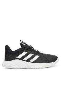 Adidas - adidas Buty halowe Court Flight JP8907 Czarny. Kolor: czarny. Materiał: skóra #1