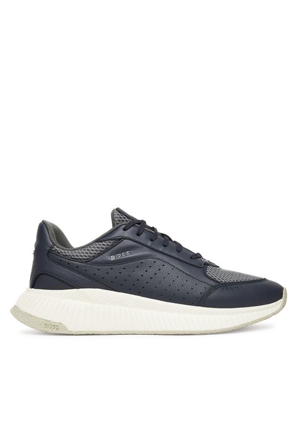 BOSS Sneakersy TTNM EVO 50548717 Niebieski. Kolor: niebieski. Materiał: skóra