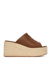 Badura Espadryle EO-AMINA-LT0228-26-801 Brązowy. Kolor: brązowy. Materiał: skóra #1