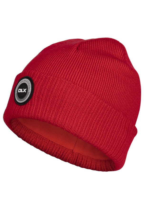 TRESPASS - Czapka Unisex Dla Dorosłych Enola DLX. Kolor: czerwony. Sezon: zima